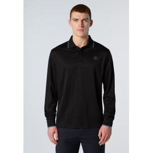North Sails Polo shirt Coolmax piqué long-sleeved