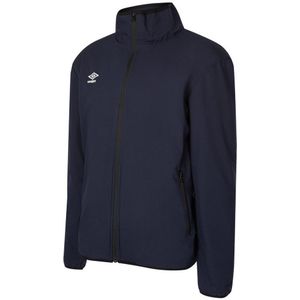 Umbro Kinder/Kinder Club Essential Bonded Jacket (Donker marine/wit)