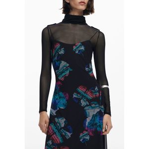 Bloemenprint Midi-jurk