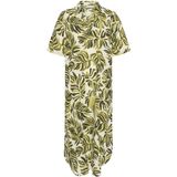 Kaffe - KAMalena - Blousejurk - Olijfgroen / Pastelgroen / Donkergroen