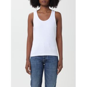 Geribbelde Tanktop Klassieke Stijl