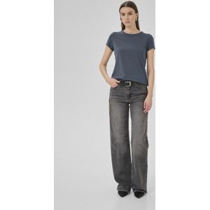 My Essential Wardrobe, Dames, Tops, Blauw, Maat: L Modal,