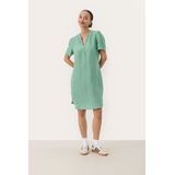 Part Two, Dames, Jurken, Groen, Maat: XS Linnen,