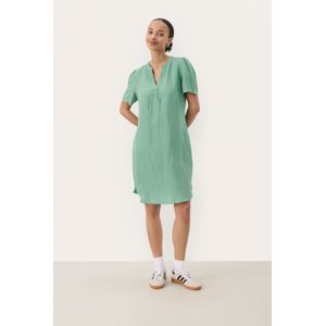 Part Two, Dames, Jurken, Groen, Maat: XS Linnen,
