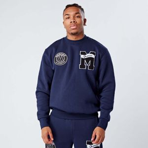 Heren Mercier Academy Crewneck Sweatshirt in Navy