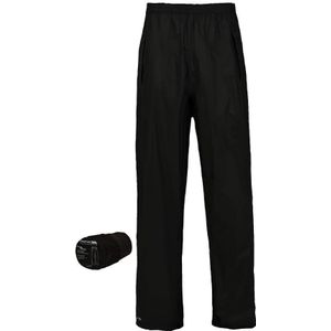 Trespass Volwassenen Unisex Packaway Waterdichte Broek (Zwart) - Maat 2XS