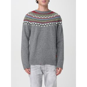 Dsquared2, Heren, Truien, Grijs, Maat: XL