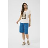 T-shirt - Multicolour - CRSita Loose Fit - Dames