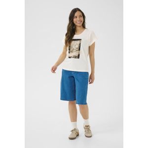 T-shirt - Multicolour - CRSita Loose Fit - Dames