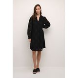 Jurk - Zwart - Relaxed Fit - Lange Mouwen