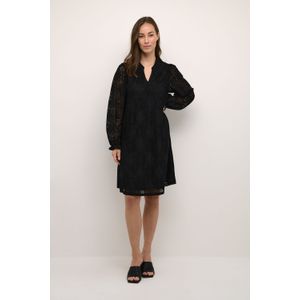 Jurk - Zwart - Relaxed Fit - Lange Mouwen