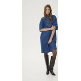 My Essential Wardrobe - Blousejurk - Blauw - Hilma - Denim