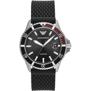 Emporio Armani Diver Heren Horloge Zwart AR11341