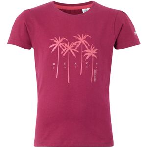 Regatta Kinderen/Kinderen Bosley VIII Palmboom T-Shirt (Beaujolais)