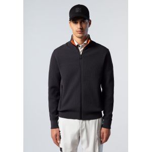 North Sails Trui Technisch gebreide ritssluiting over de hele lengte