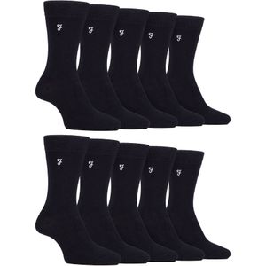 Heren 10 paar multi-pack heldere bamboosokken