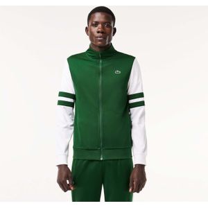 Lacoste - Sportsuit - Sweatshirt - Groen Wit