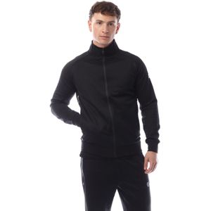 Heren Cruyff Obsidian Track Top in Zwart