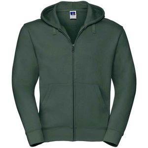 Russell Heren Authentiek Sweatshirt met capuchon (Fles groen)