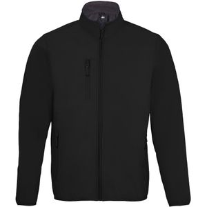 SOLS Heren Radian Soft Shell Jacket (Zwart)