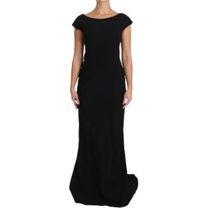 Dolce Gabbana - Maxi Dress - Zwart - Formele Stijl
