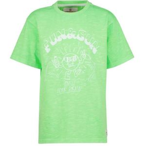 Vingino T-shirt HARTOON met printopdruk licht neon groen