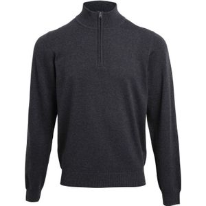 Premier Herenrits sweatshirt met halsopening (Houtskool)