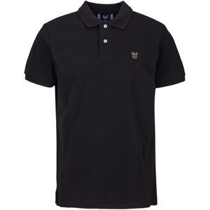 19v69 ITALIA - EMILIO LOGO PATCH - Poloshirt - Katoen - Blauw