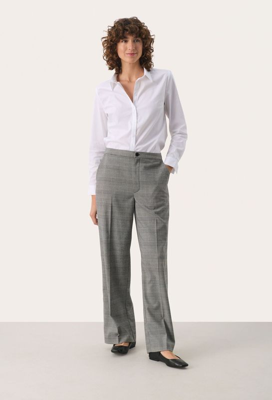Pants Suiting Classic fit Grey Check grey