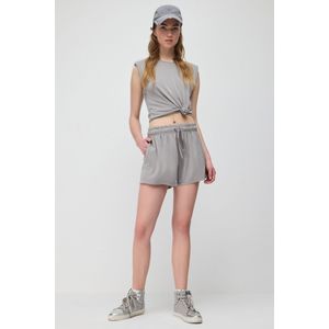 Verstelbare Elastische Taille Shorts met Zakken en Trekkoord