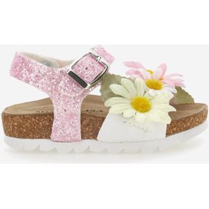 Meisjes Daisy Glittersandalen in Roze