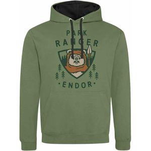 Star Wars Unisex Adult Endor Park Ranger Hoodie (Groen)