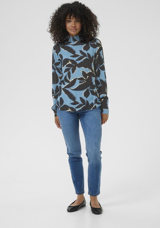 Blouse met lange mouwen KAamber Regular fit black blue