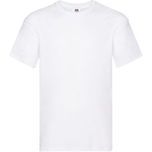 Fruit of the Loom Heren Origineel Heather T-Shirt (Wit)