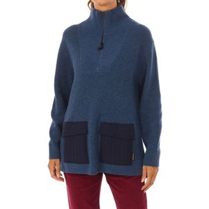 Napapijri - Gebreide Coltrui - Navy Blauw - 100% Wol