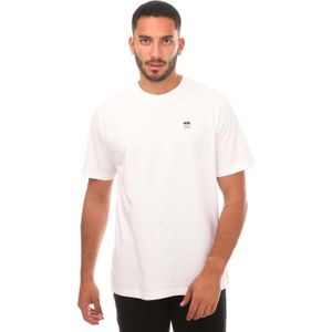 Wood Wood - Bobby - T-shirt - Wit - Dubbel Logo