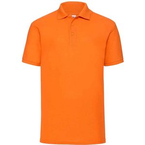 Fruit of the Loom Heren 65/35 Poloshirt (Oranje)