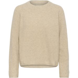 Part Two, Dames, Truien, Beige, Maat: L Wol,