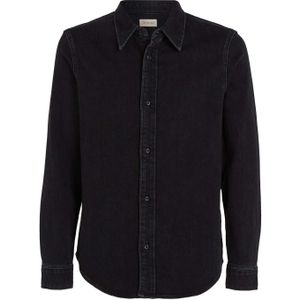 Calvin Klein - Slim Denim - Overhemd - Denim - Lange Mouwen