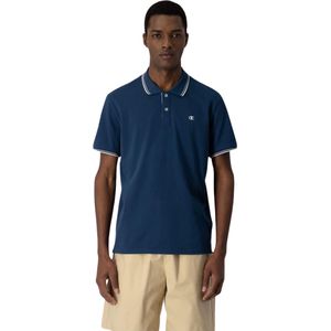 Champion - Poloshirt - Beige - Kwartmouw - Effen