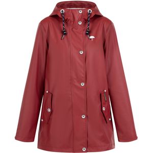 Schmuddelwedda Regenjas Dames donkerrood