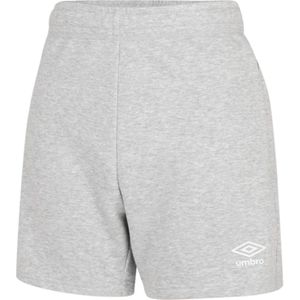 Umbro Dames/Dames Club Vrijetijdsshort (Grijs gemêleerd/wit)