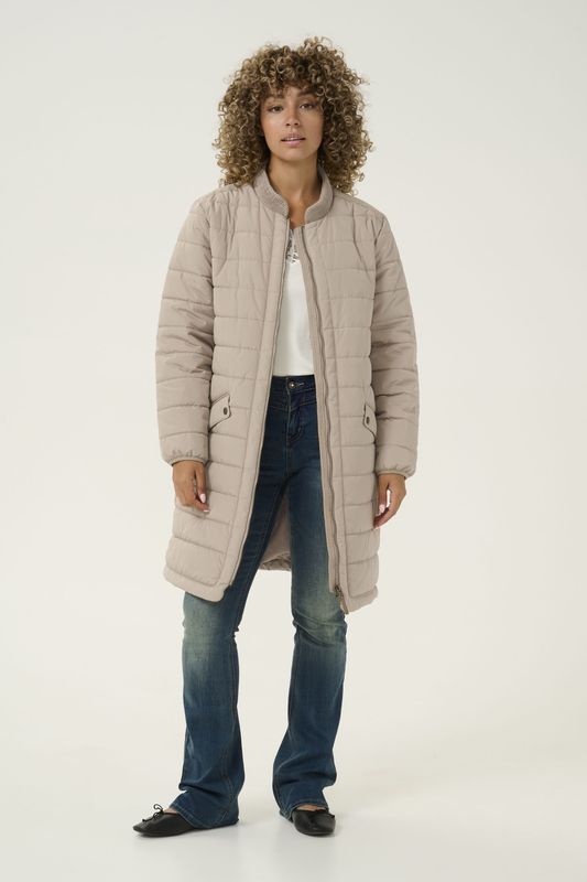 Jas - Beige - Loose Fit - Winterjassen