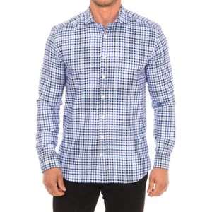 COOPER05 Geruit overhemd voor heren