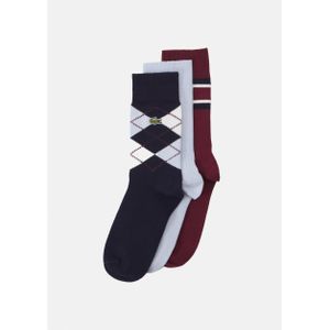 Lacoste - 3 Pack - Katoenen Sokken - Multi kleur