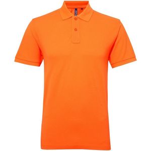 Asquith & Fox Dames/dames Performance Blend Poloshirt met korte mouwen (Neon Oranje)
