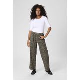 Kaffe - Kaleondra Hw Straight Jeans - Veelkleurig - Losse Pasvorm