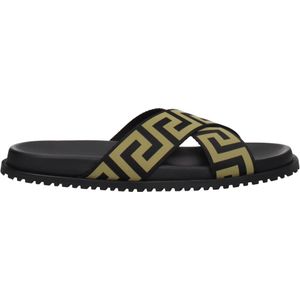 Sandalen Slide Grieks Sleutelpatroon