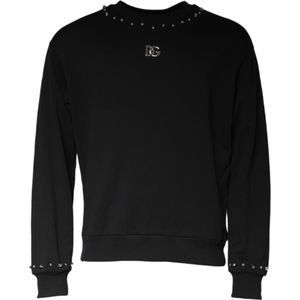 Neklijn Sweatshirt met Studs