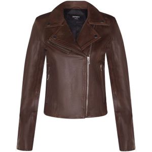 Dames - Brando - Bikerjack - Leren - Klassiek